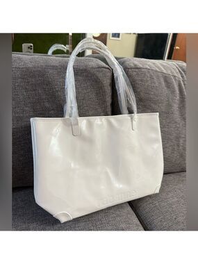Paco Rabanne Fame White Tote Weekend Bag New Authentic